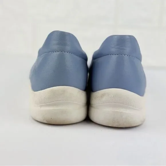 Blue Platform Ballet Flats - Picture 13 of 15